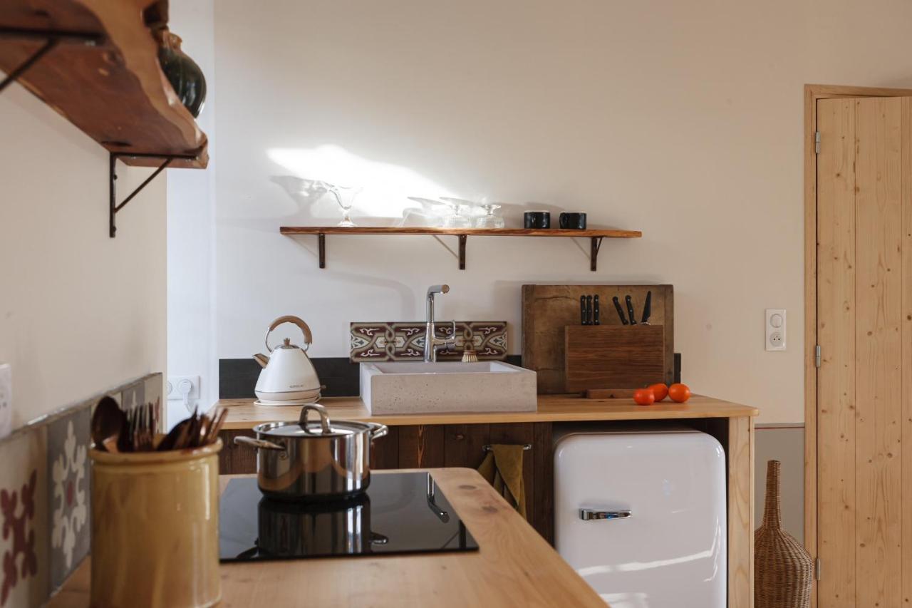 Les Appartements Du Saint Thiers, La Provence Dans Un Coin De La Drome Et L'Esprit D'Une Maison D'Hotes A Saou Buitenkant foto